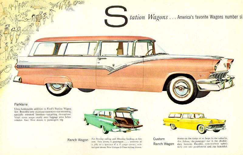 1956 Ford Brochure Page 3